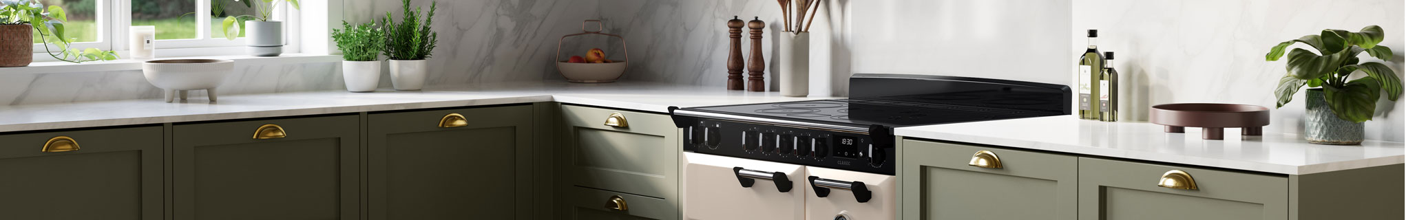 Falcon Classic 90 Induction, Pale Cream