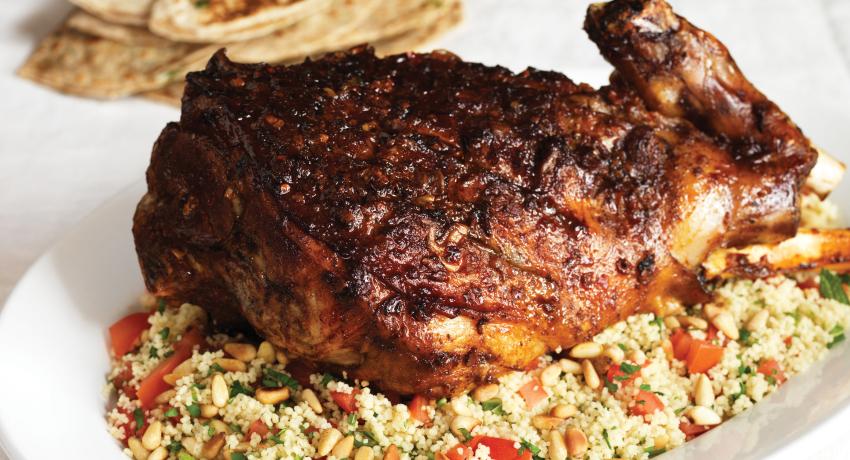 Moroccan Harissa Lamb and Couscous