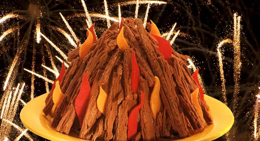 Bonfire Cake