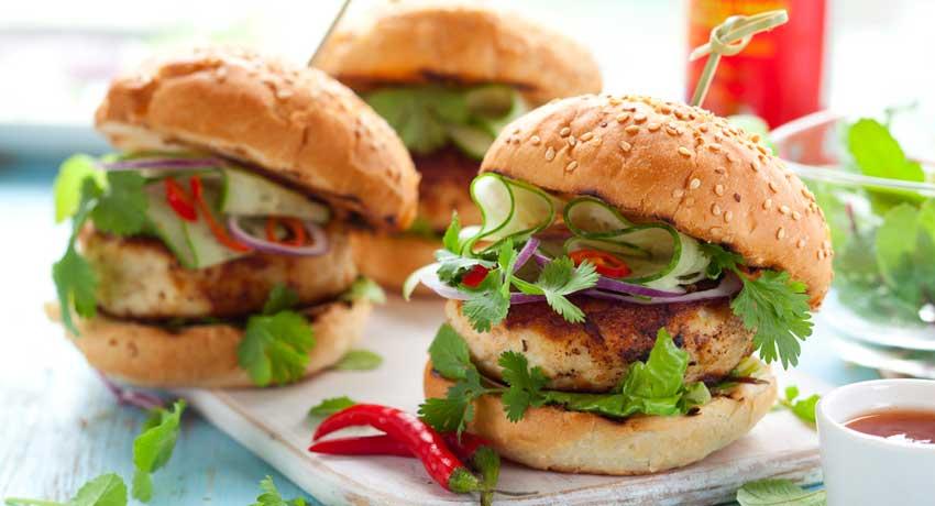 Falcon Turkey Burgers recipe