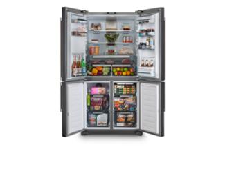 AGA Falcon SxS Refrigerator Open