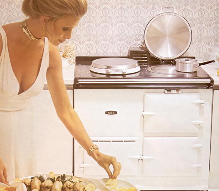 Vintage AGA advert from 1970s